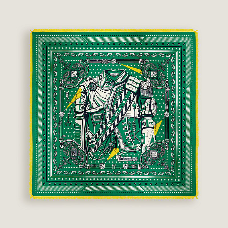 Neo Brandebourgs Bandana Frange scarf 65 | Hermès USA
